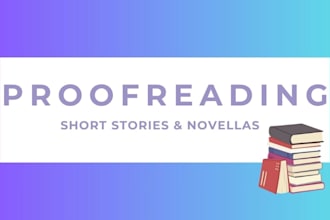proofread your short story or novella