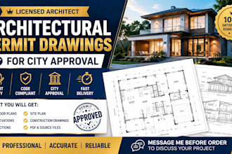 do licensed architect permit drawings for city approval