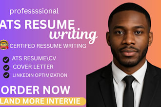 provide professional resume writing service, ats optimized