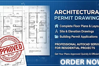 draw, stamp architectural plan, stamp, floor plan, city permit
