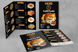 design modern menu restaurant menu digital menu