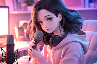 record nsfw asmr cute anime girl seductive,erotic sfw female adult voice acting