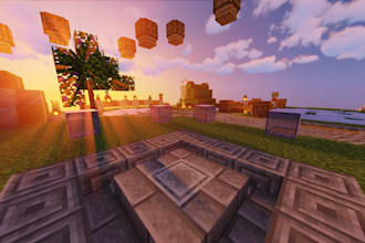 a custom minecraft build