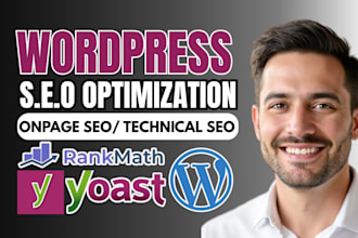 perform wordpress seo service to rank your website on google top page