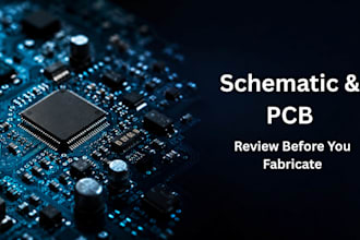 review your hardware schematic and pcb before you fabricate
