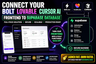 connect your bolt new lovable or cursor ai frontend to supabase database