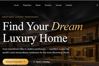 build wix vacation website, redesign wix website, airbnb website, hotel booking