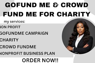 setup gofundme and crowdfunding campaign for charity and nonprofit