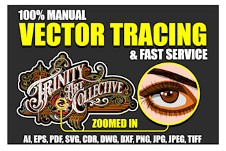 do vector tracing, replicate, logo to vector, image