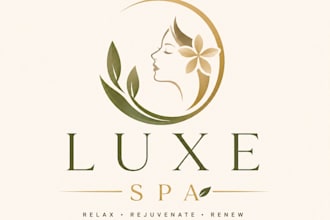 design luxury minimalist logo for your brands