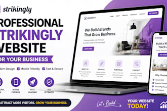 responsive strikingly website design strikingly small business website design