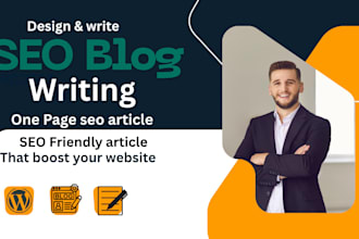 provide SEO blog writing, copywriting and content writing