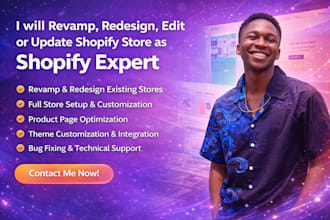 do shopify revamp shopify redesign and conversion optimization