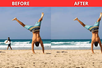 remove objects, people, or text from your photos