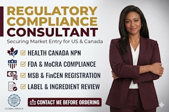 secure your health canada npn and fda product registration