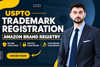 help with USA trademark registration for amazon brand registry
