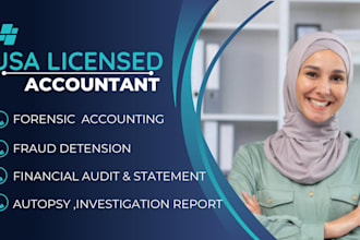 do forensic accounting report, autopsy, financial audit, fraud detection, report