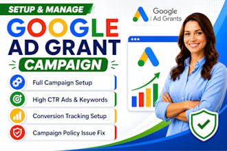 setup google ad grant ppc campaigns for nonprofit organizations