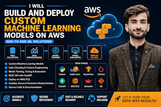 build and deploy custom machine learning models on AWS