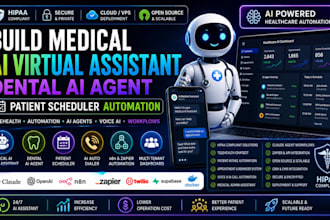 build medical ai virtual assistant dental ai agent patient scheduler automation