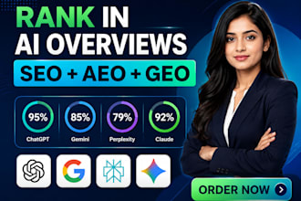 build ai visibility score to rank website in chatgpt, gemini with GEO aeo SEO