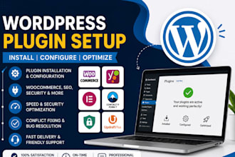 setup and configure wordpress plugins on your website