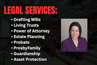 draft a legally sound revocable or irrevocable trust for asset protection