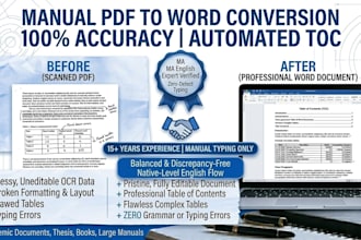 convert PDF to word with formatting