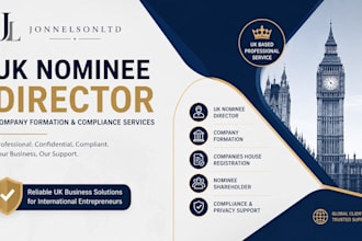 provide UK nominee director and nominee shareholder service