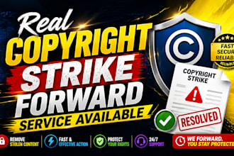 remove real youtube copyright strike