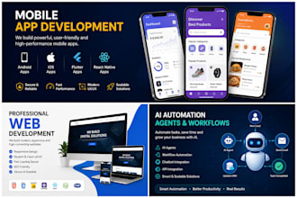 ai automation and web and app development