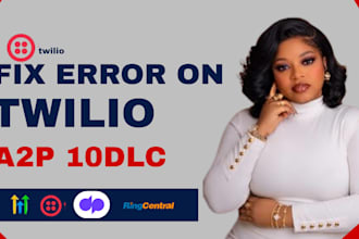 fix twilio a2p 10dlc rejection, ghl, ringcentral, diapad
