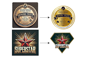 do manual vector tracing and logo vectorization