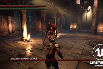 do unreal engine game development, unreal engine game, blueprint or prototype
