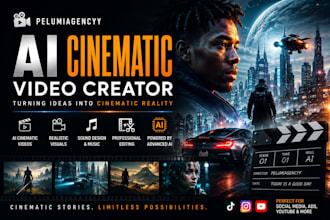 create realistic ai videos, ai video animations, and cinematic ai shots
