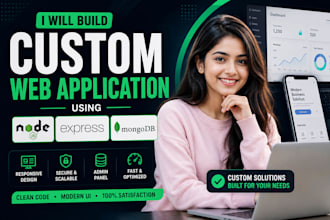 build a custom business website with admin panel
