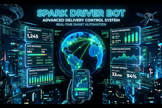 create a spark driver bot for instant batch acceptance and tracking
