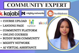 mighty networks, landing page, build buddyboss community platform