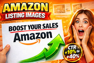 design high converting amazon product images, editing, and infographics images