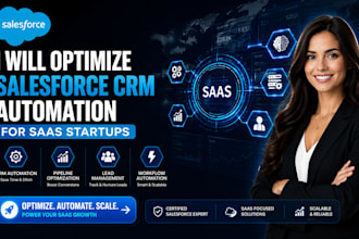 optimize salesforce crm automation for saas startups