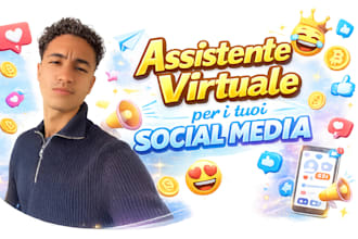 be your italian virtual assistant for social media