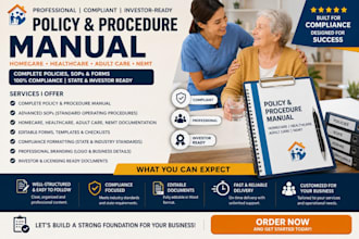 do policy and procedure manual homecare health care adult care nemt website sops