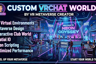 build 3d vrchat world club altspace VR metaverse virtual environment spatial io