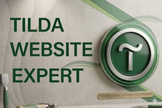 build a high converting tilda landing page for your startup or saas