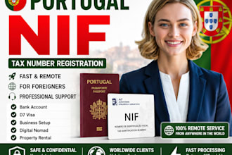 get your portugal nif tax number remotely fast