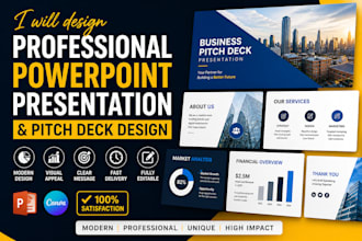 design powerpoint presentation redesign investor pitch deck powerpoint template