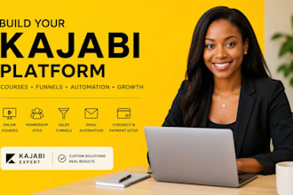 design kajabi course page online course website landing page elearning design