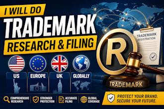 help with trademark registration USA, UK, eu or canada and search