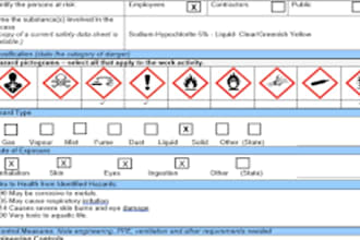 create professional coshh assessments for UK compliance