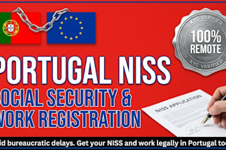 obtain your portuguese niss and social security registration